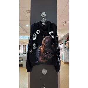 Darc Sport x Star Wars The Hunter Boba Jango Fett Pierce Sweatshirt Hoodie Black